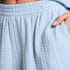 Muslin Short, Blue