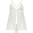 Bridal Lace Babydoll, White