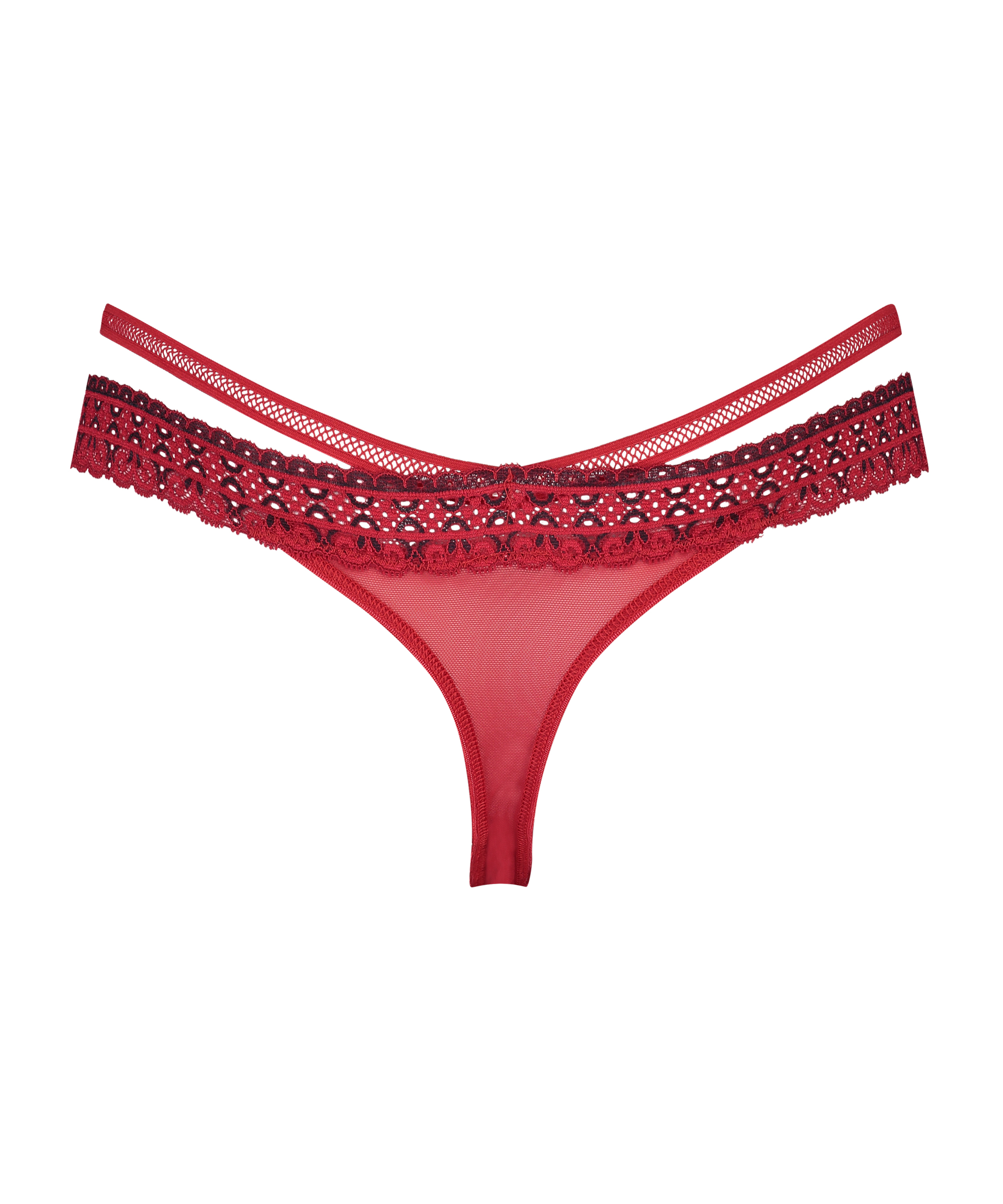 Cantaine low thong, Red, main