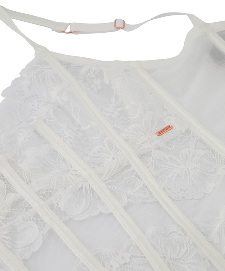 Cesca Bustier, White