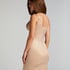 Sculpting scuba dress, Beige