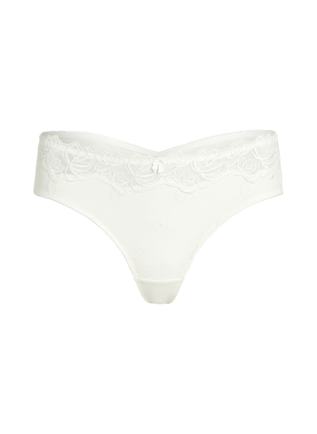 Diva thong short, White