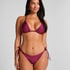 Marrakech Triangle Bikini Top, Red