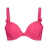 Luxe padded push-up bikini top Cup A - E, Pink
