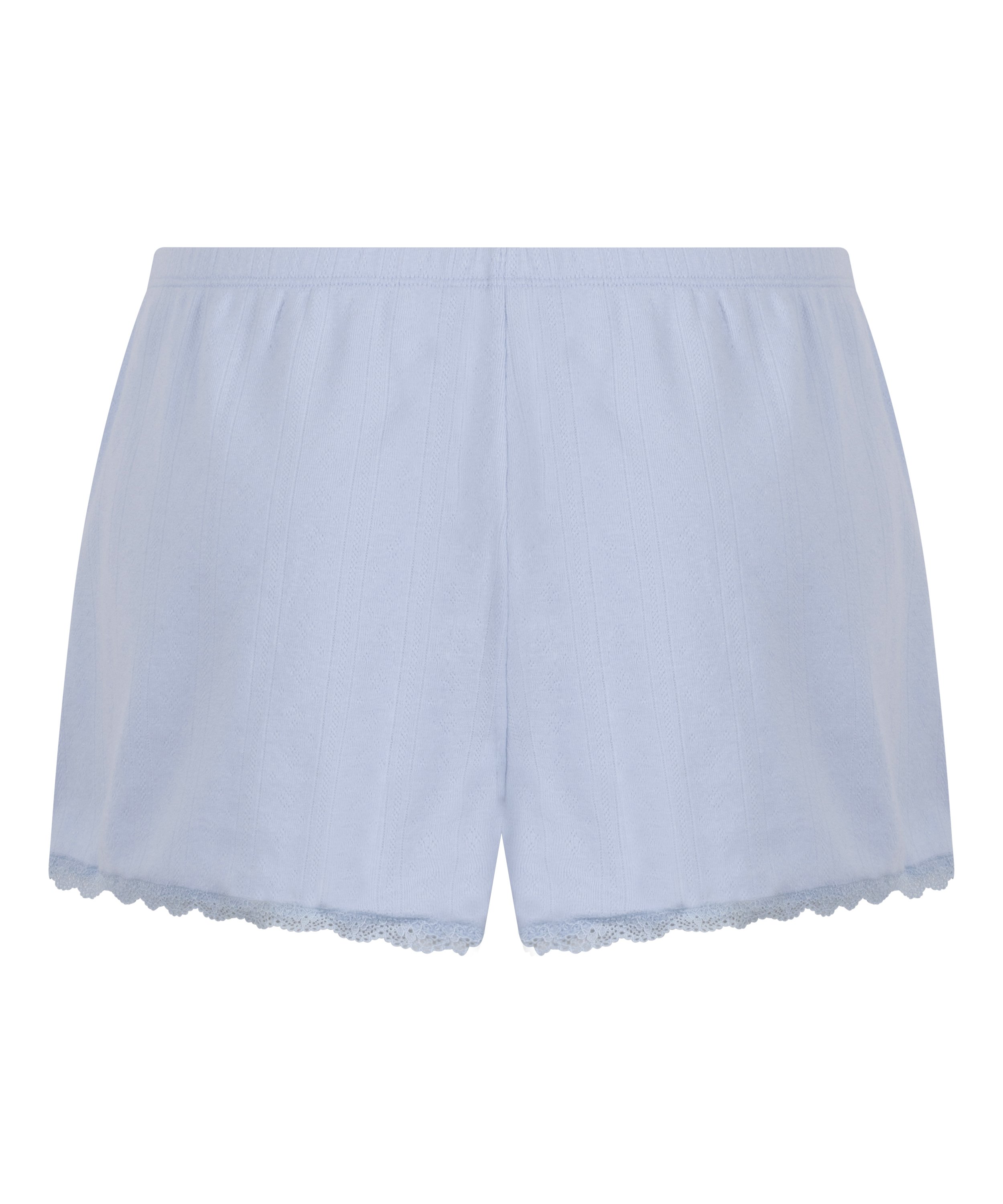 Pointelle Shorts, Blue, main