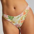 Tropics High-Leg Bikini Bottoms, White