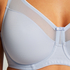 Nina Non-Padded Underwired Minimizer Bra, Blue