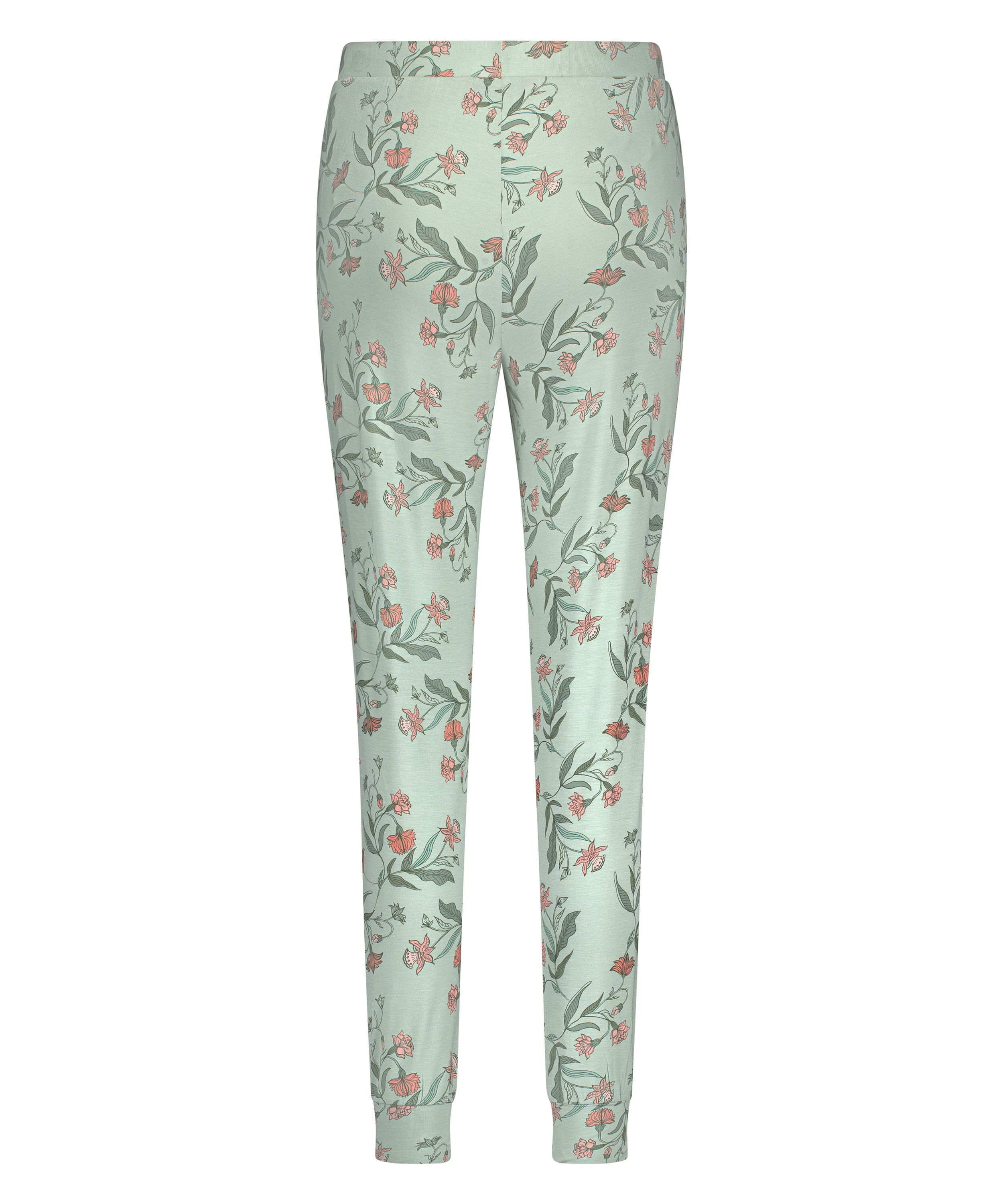 Jersey Pyjama Pants, Green, main