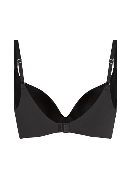 Smooth Padded Underwired Bra, Black