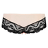 Lacey Microfibre Brazilian, Black