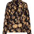 Jacket Woven Print, Black