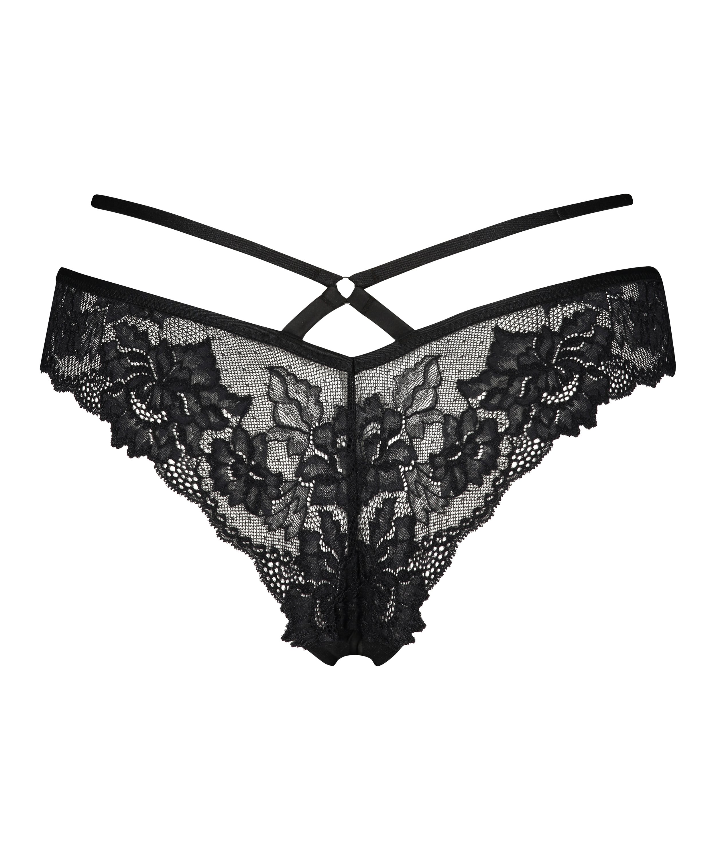 Sosha Brazilian with open crotch, Black, main