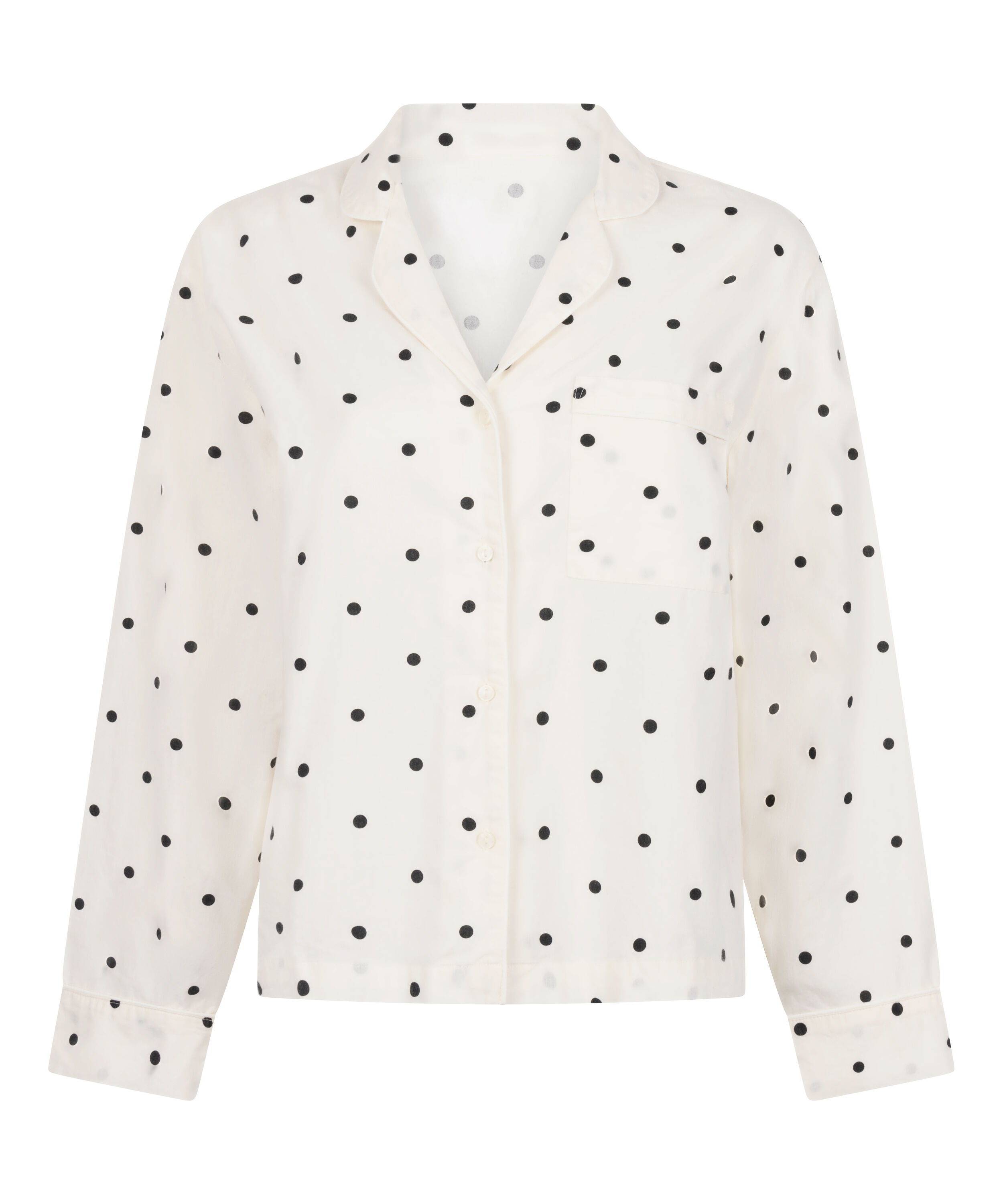 Jacket Cotton Dot, White