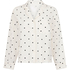 Jacket Cotton Dot, White