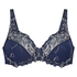 Diva Non-Padded Underwired Bra, Blue