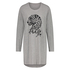 Round Neck Nightshirt, Gray