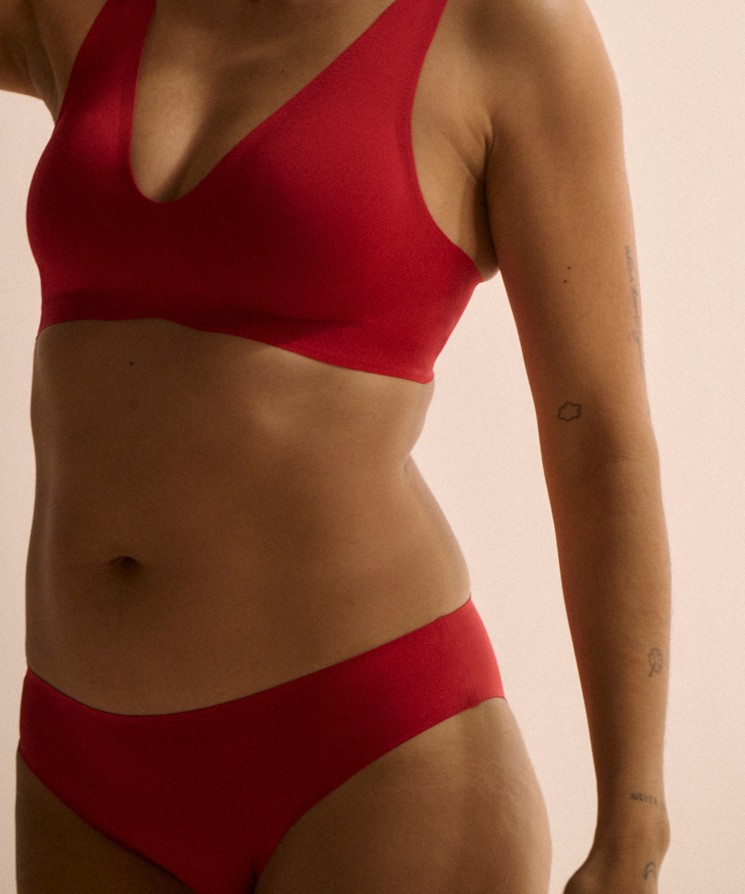 Super Comfort Bra, Red, main