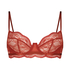 Isabelle Non-Padded Underwired Bra, Orange