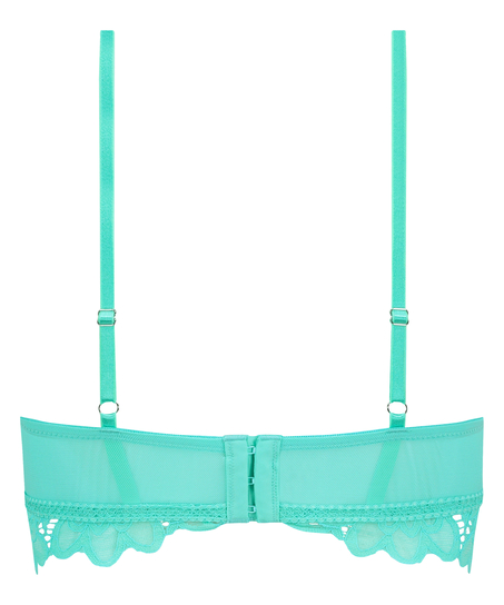 Shiloh Padded Longline Non-Underwired Bra, Green