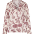 Jacket Woven Print, Beige