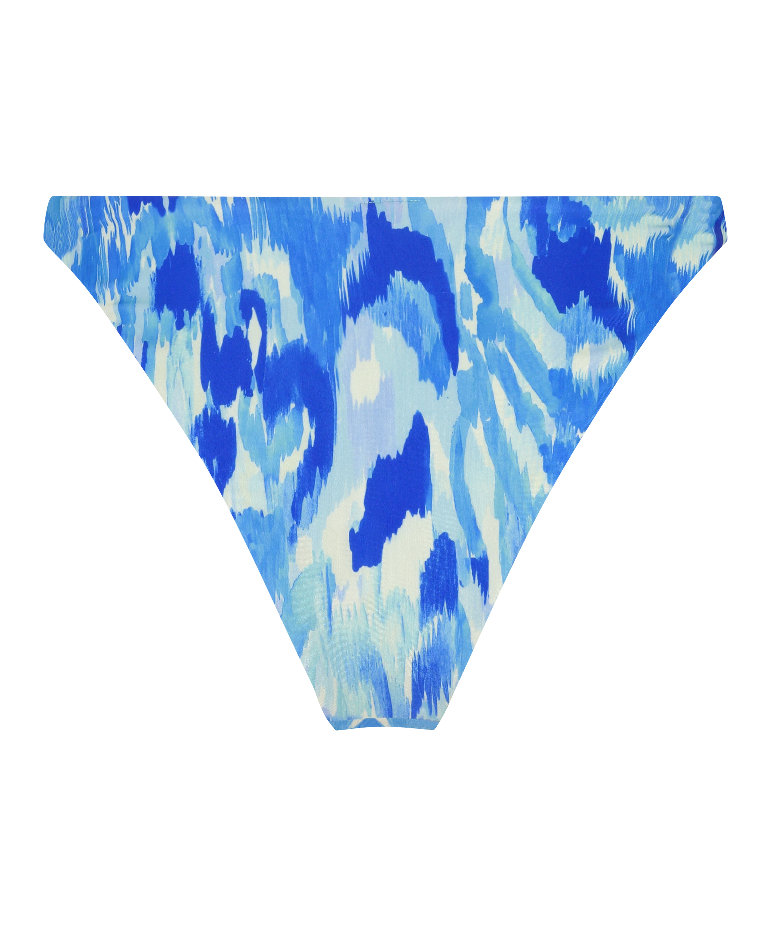 Paraguay High-Leg Bikini Bottoms, Blue, main
