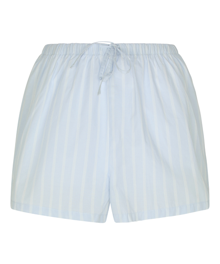 Striped Short Cotton, Blue