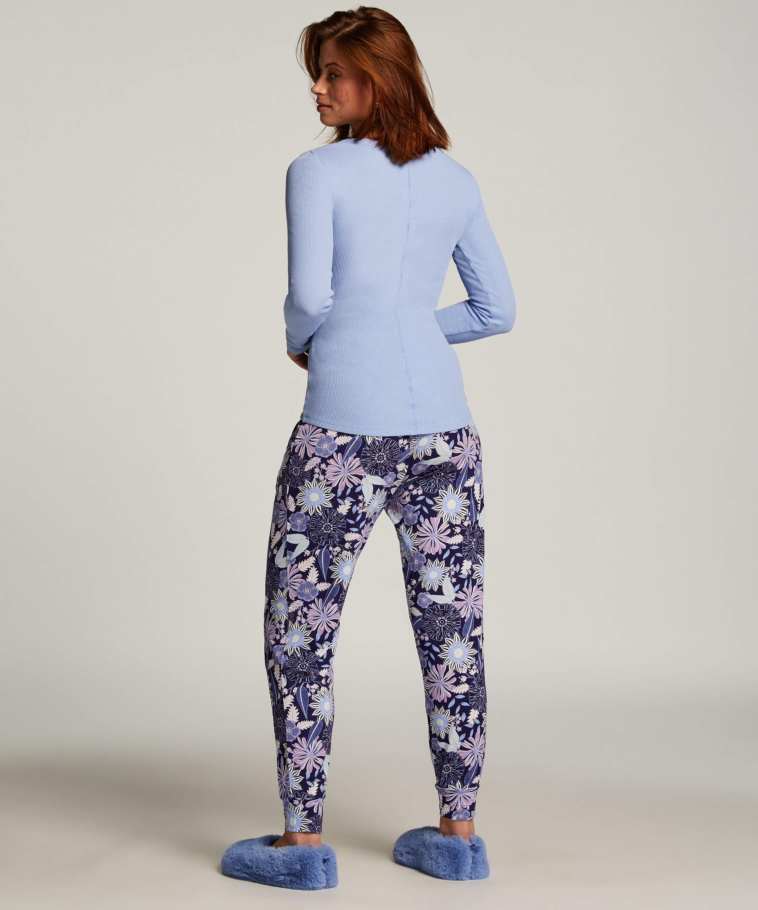 Petite Pyjama Bottoms, Blue, main