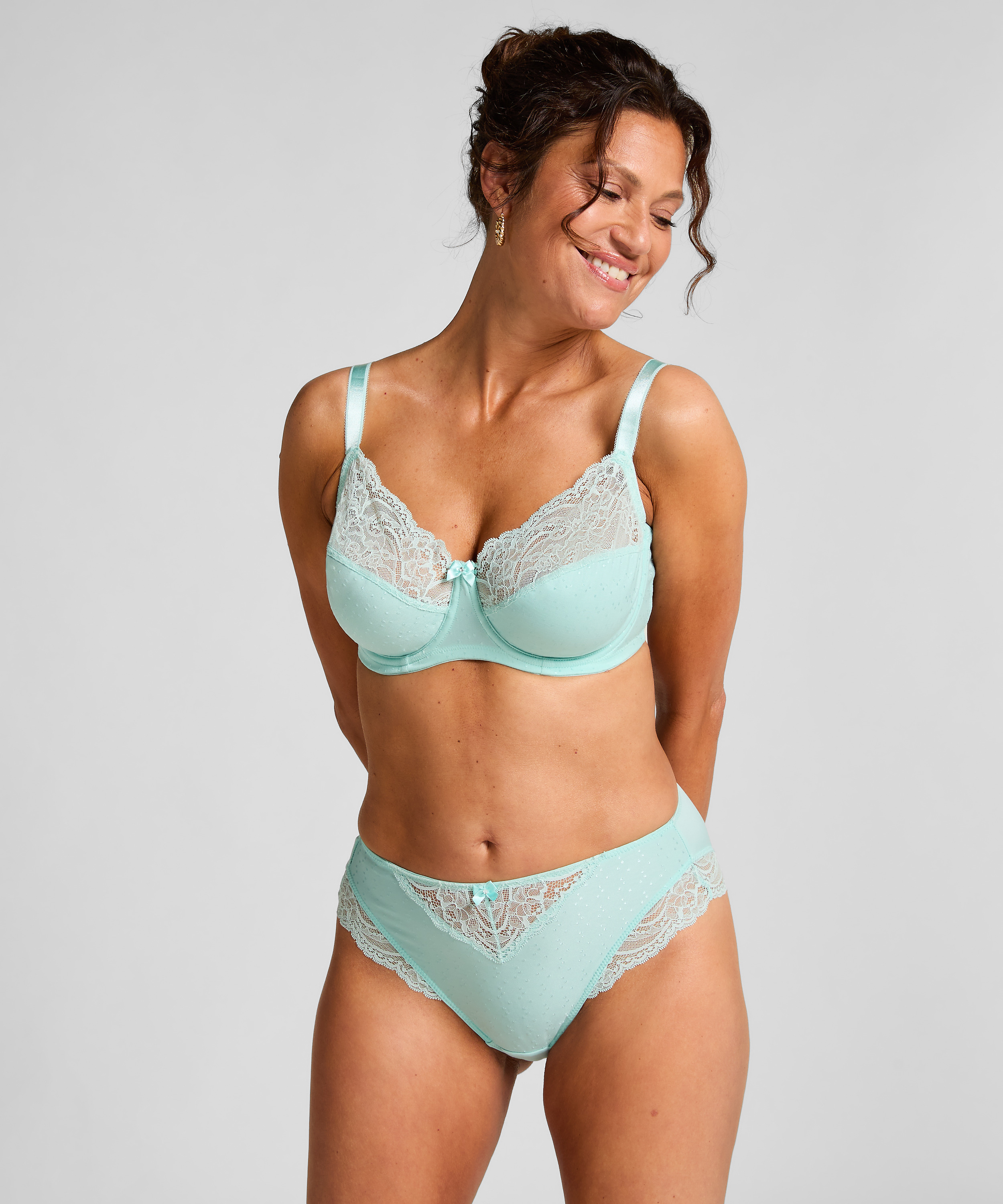 Sophie Non-Padded Underwired Bra, Blue, main
