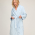 Robe Fluffy Fleece, Blue