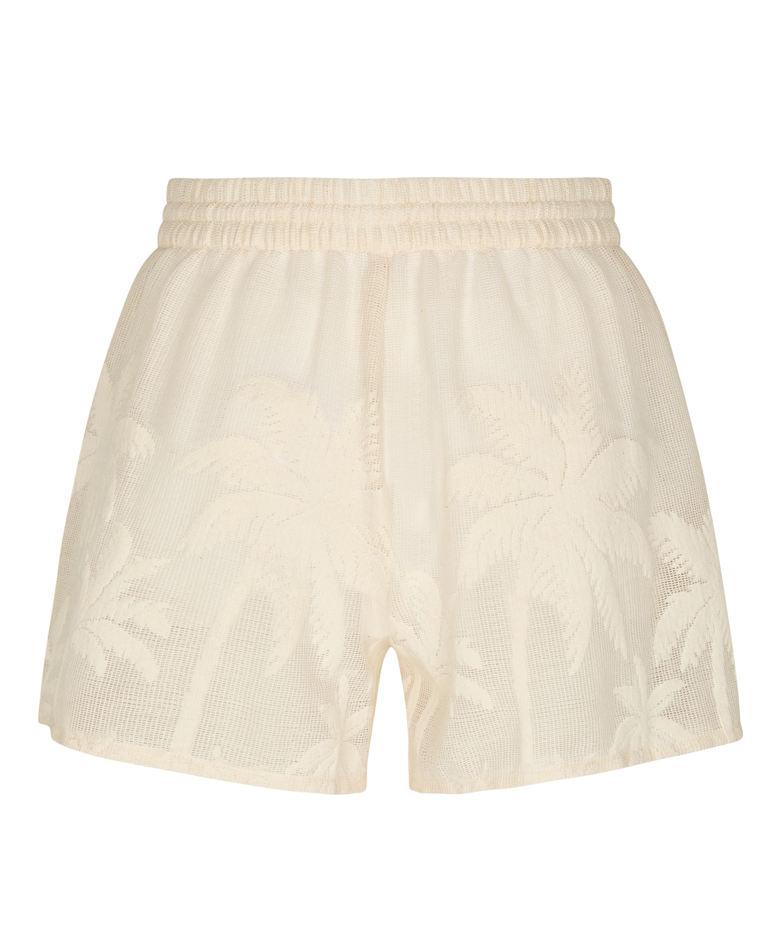 Beach Shorts Palm, White, main