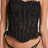 Julia Bustier , Black