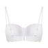 Angie Padded Strapless Underwired Bra, White