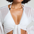 Beach Knit Top, White