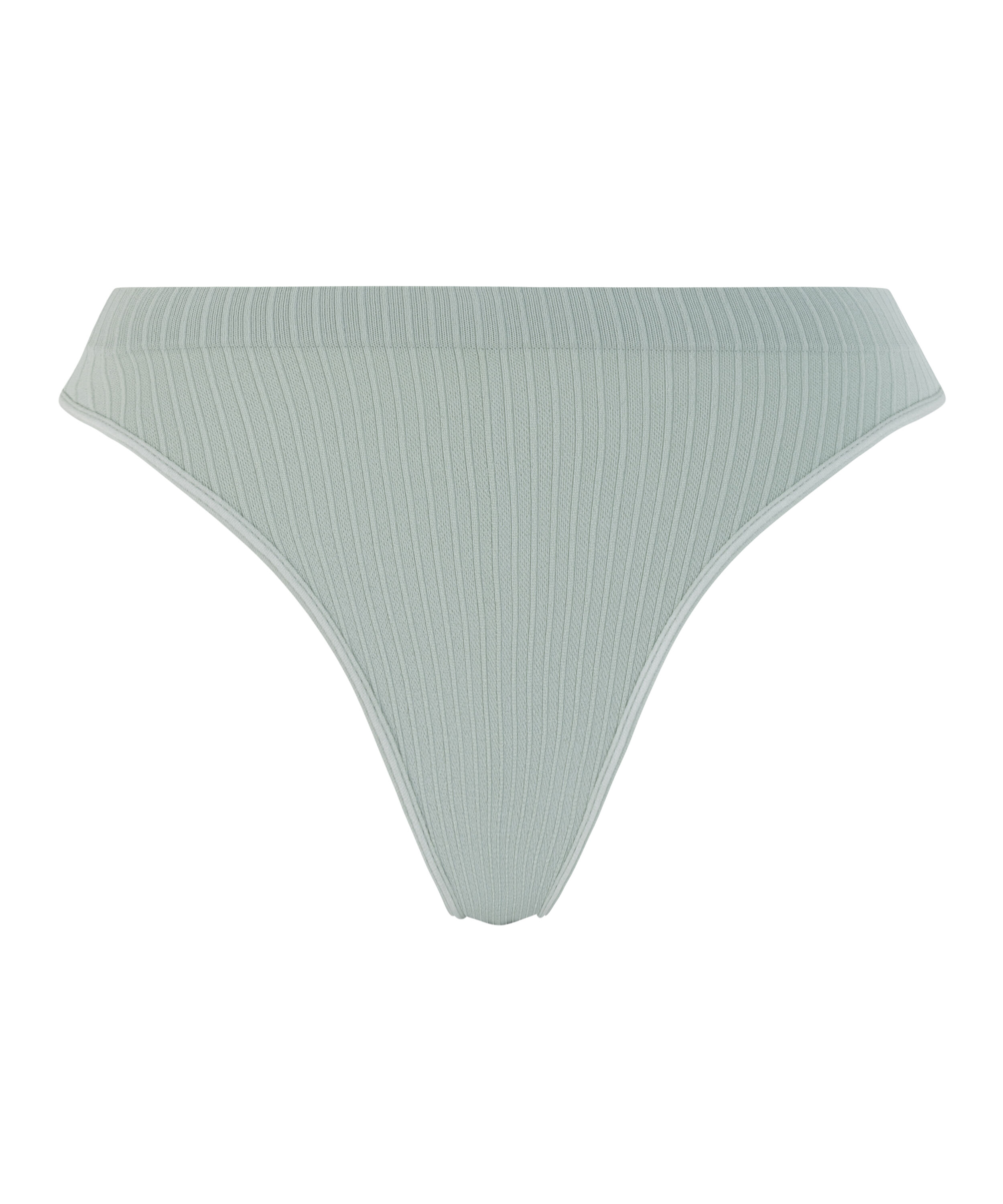 Dianne High Leg Thong, Green