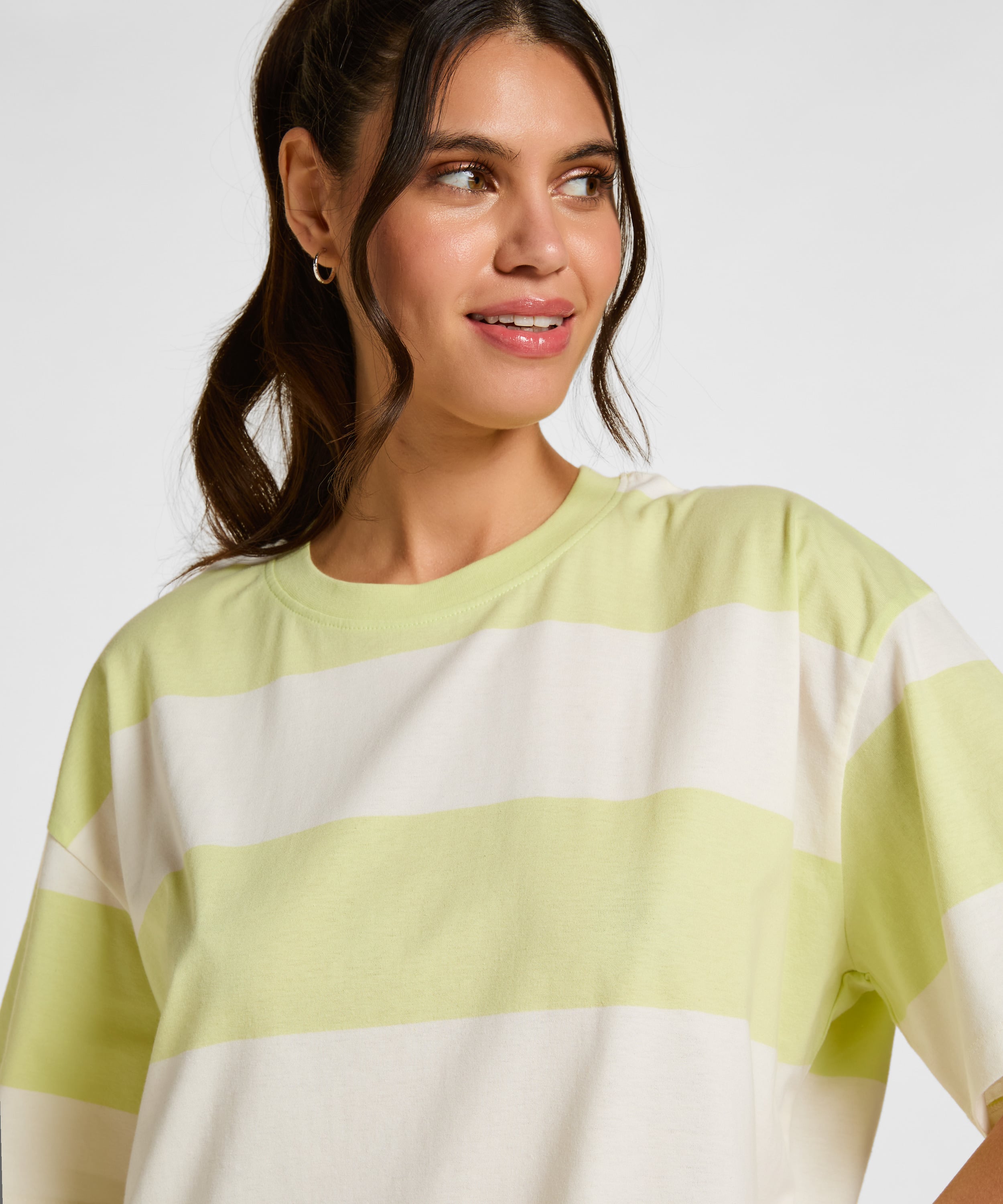 Roundneck Nightshirt, Green, main