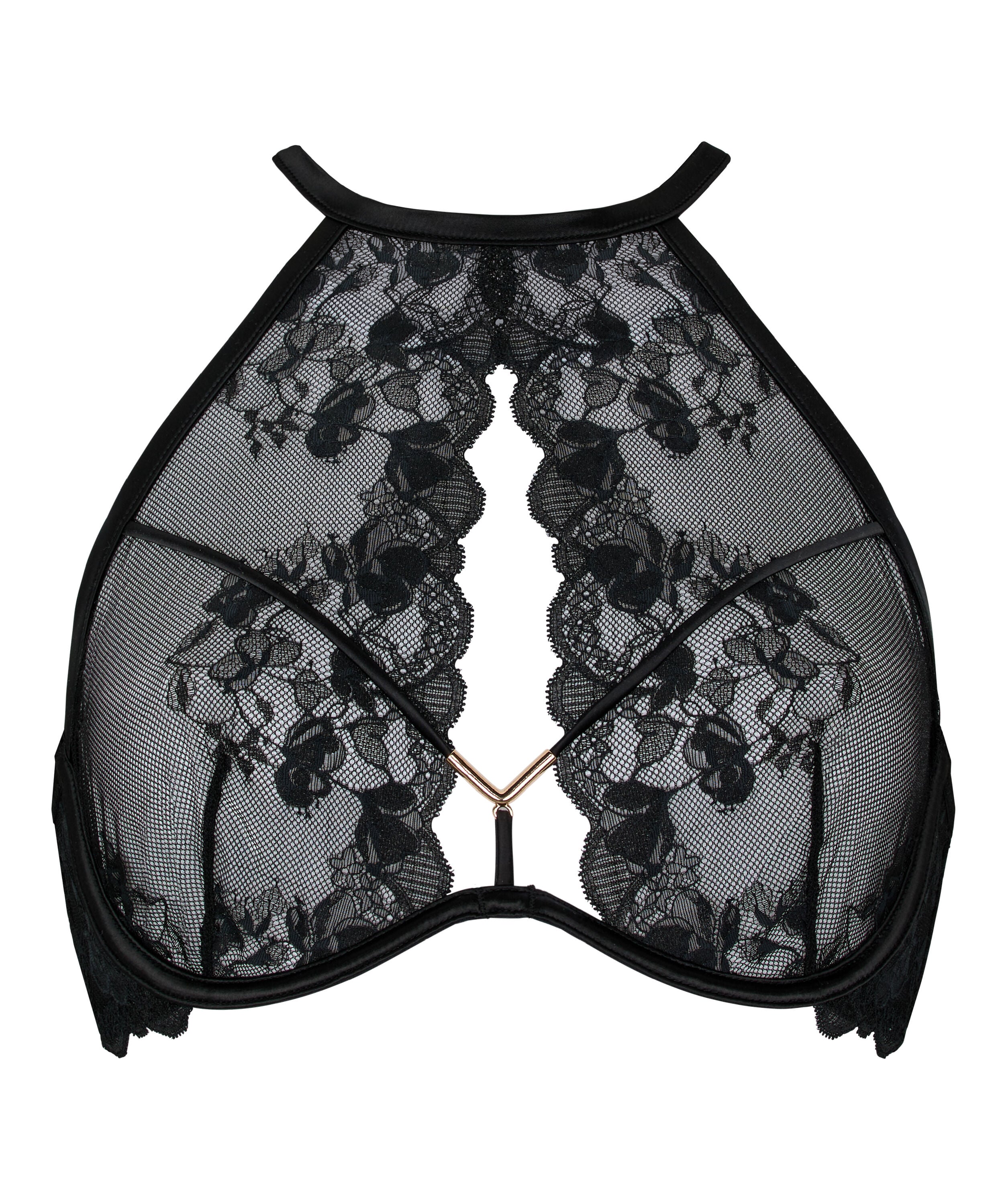 Non-Padded Underwired Bra Zara, Black