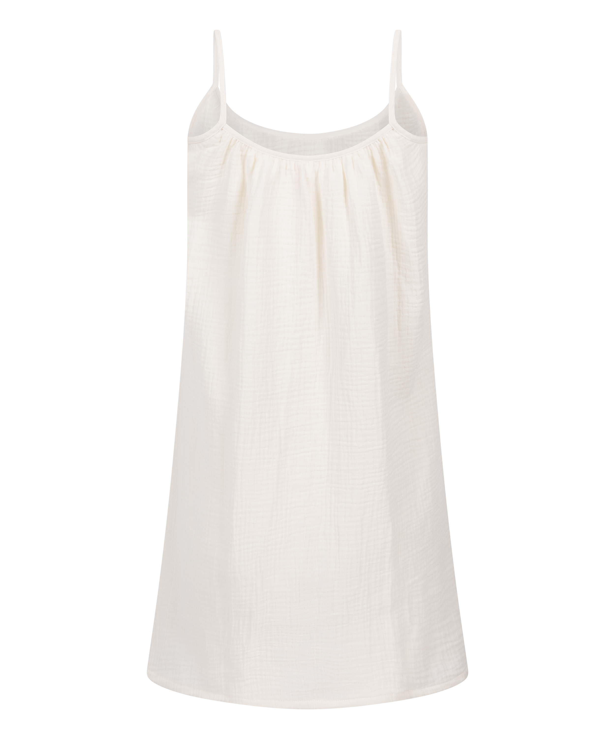 Muslin Slipdress, White, main