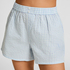 Pyjama Short Seersucker, Blue