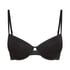 Essential Padded Underwired Push-Up Bra, Black