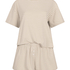 Pyjamaset Jersey, Beige