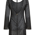 Beach Crochet Dress, Black