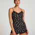 Cami Short Pyjama Set, Black