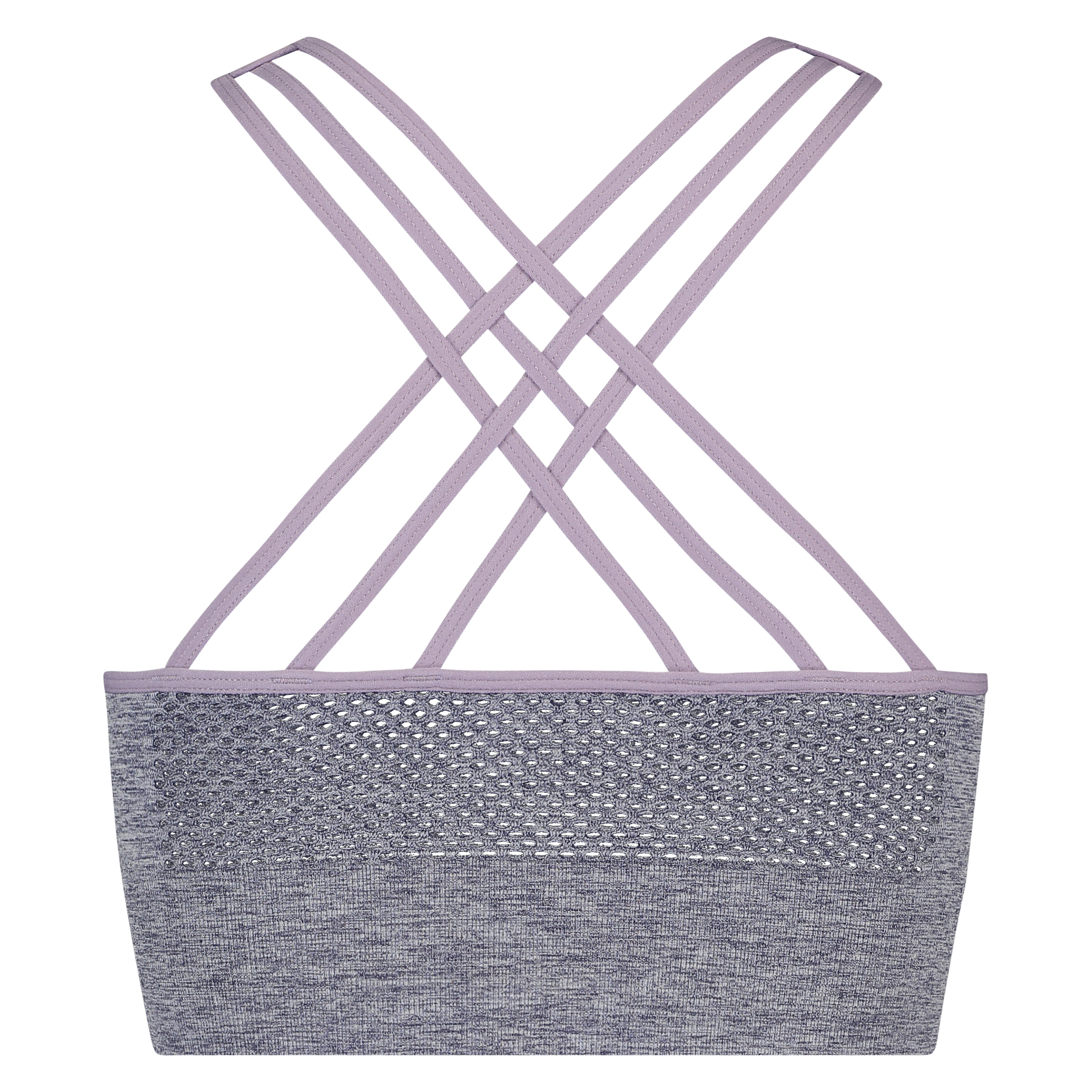 HKMX Highneck Ombre Level 2 Sports Bra, Blue, main