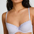 Lola Padded Underwired Bra, Purple