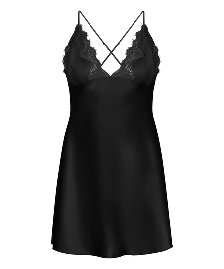 Mya Slipdress, Black