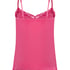 Velours Lace Cami Top, Pink