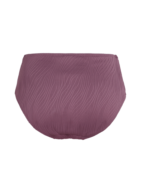 High Waist Rio Bikini Bottom, Purple