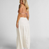 Embroiderd Skirt, White