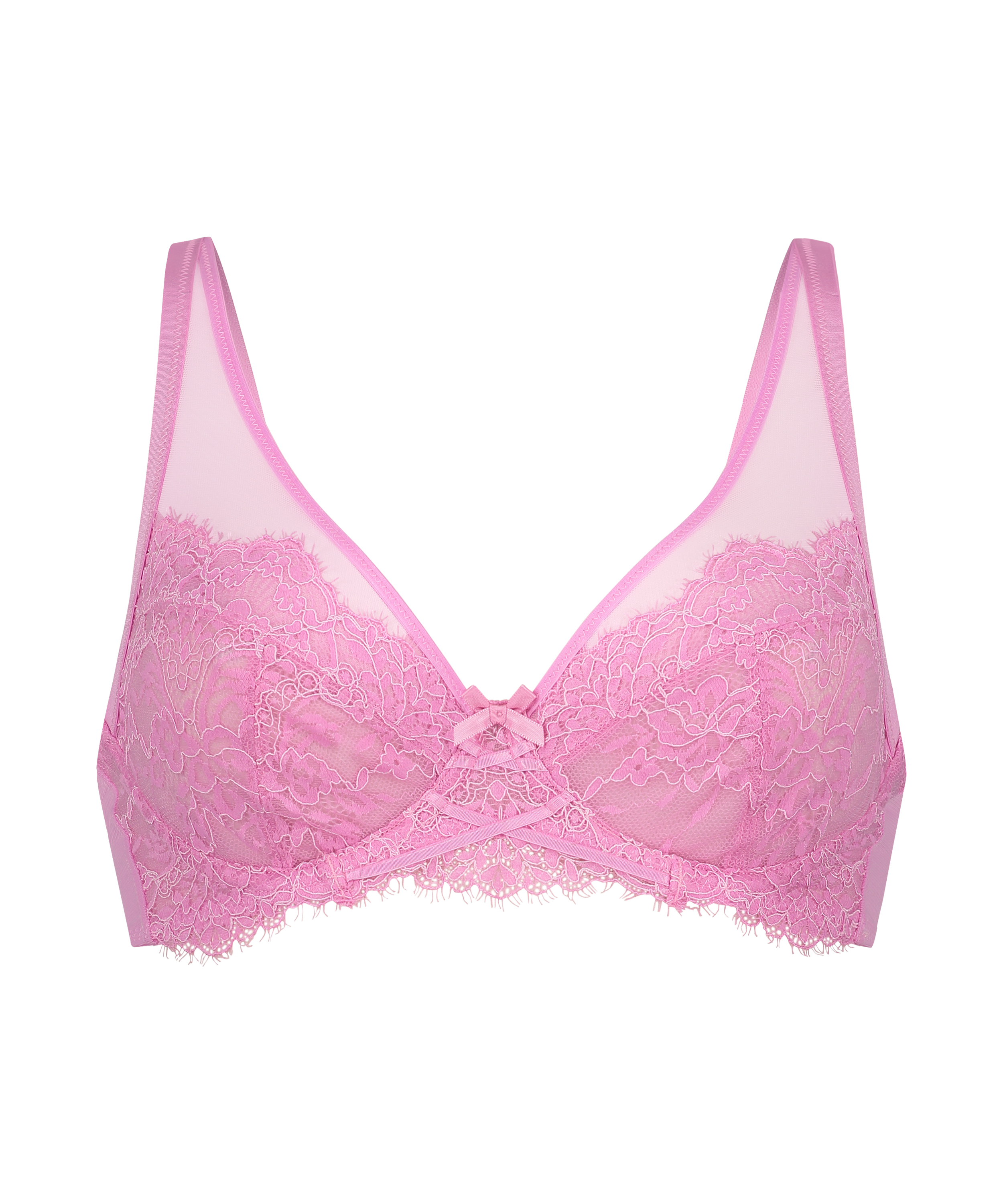 Arabella Non-Padded Underwired Bra, Pink, main