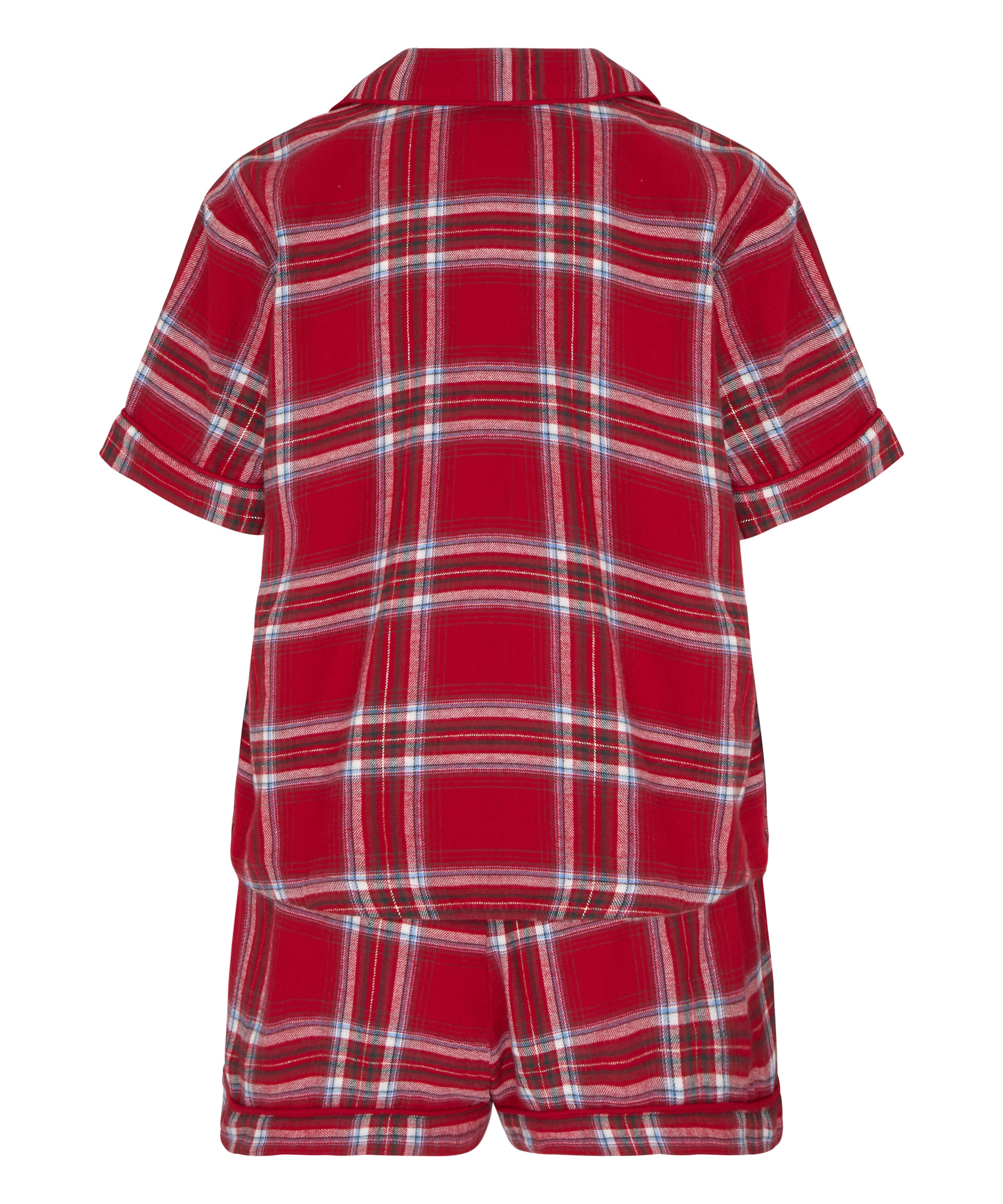 Twill pyjama set, Red, main